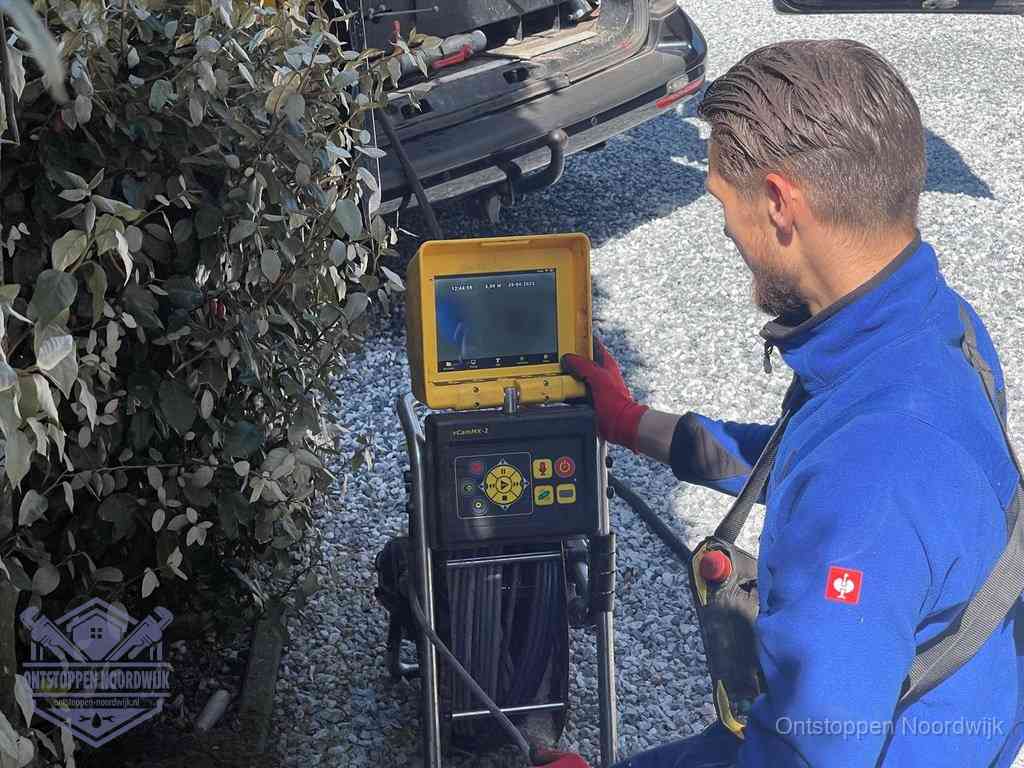 Rioolinspectie met camera in Noordwijk